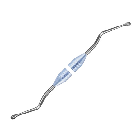 11-06 Ложка кюретажная изогнутая длинная большая 3,3